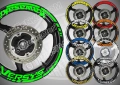 Kawasaki Versys кантове и надписи за джанти , снимка 1