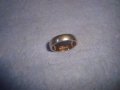 СРЕБЪРЕН ФЕШЪН АРТ ПРЪСТЕН ХАЛКА SAMPLE ИТАЛИЯ СРЕБРО 925 със ЗЛАТО 26592, снимка 12