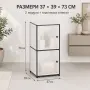 ️ Бял модулен шкаф ELEGANCE с 2 отделения, 37 x 39 x 73 см, снимка 6