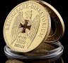 Монети - Златна нацистка монета плакет , снимка 1
