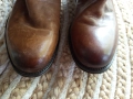 кафеви ботуши от естествена кожа, снимка 3