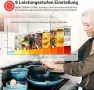 Електрически стъклокерамичен плот за вграждане AMZCHEF с 2 зони (1 двойна), 30см, снимка 3