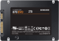 КАТО НОВ Samsung SSD 870 EVO 2TB Int. 2.5" SATA, V-NAND 3bit MLC, Read up to 560MB/s, Write up to 53, снимка 1 - Твърди дискове - 44731829