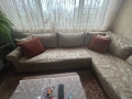 Продавам луксозен , поръчков диван с лежанка  260/195, снимка 3