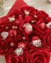 букет от 25 броя вечни рози, снимка 18