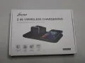 2 в 1 Безжично зарядно устройство Seneo, За iPhone и часовник Apple,  PA150A, снимка 1