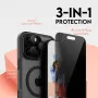 CARE BY PANZERGLASS® 3-в-1 защита на поверителността iPhone 16 Pro Max, снимка 2