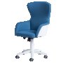Офис кресло LILI - синьо, снимка 1