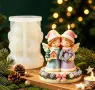 Молд коледни ангели, снимка 2