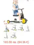 Детска тротинетка 4 в1 Chipolino All Ride, снимка 6