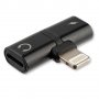 Комбиниран конектор за iPhone Lightning Splitter, снимка 2