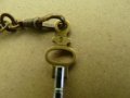  Масивен месингов кюстек с ключ , снимка 3