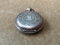 Сребърен джобен часовник №3638 , снимка 2