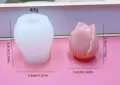 Молд цвете лале 4,4 см НАМАЛЕН, снимка 3