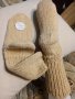 Ръчно плетени чорапи от вълна размер 40, снимка 1 - Дамски чорапи - 39459103