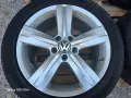Лети джанти 17ки 5х112 VW + летни гуми 235/45/17, снимка 5