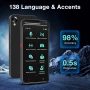 AI Преводач с глас и камера – 138 езика, офлайн режим, тъчскрийн 2.4", снимка 2