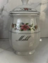 Vtg Порцеланов буркан немски, снимка 1