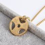 Фитнес колие диск с тежести - Gold, снимка 2