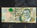 Банкнота - Бахами - 1 долар UNC | 2015г., снимка 1