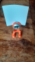 часовник човече, синьо и оранжево, държач на химикалка за маса електронен , снимка 12