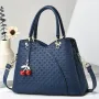 Дамска чанта Blue Cherry, снимка 1