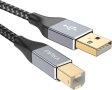 PIPIKA USB кабел USB A към USB Тип B - 2 метра, снимка 1 - Кабели и адаптери - 42590698