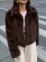 Дамско пухкаво палто , снимка 2