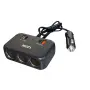 Разклонител за запалка 120W с QC 4.0 USB и 2 Type-C порта, снимка 1