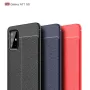 Samsung Galaxy A71 5G Удароустойчив Litchi Skin Калъф и Протектор, снимка 12