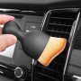 Мека четка за почистване на прах от интериора на автомобила със защитен капак, снимка 1 - Аксесоари и консумативи - 44492349