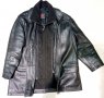 Мъжка кожена шуба XL , снимка 3