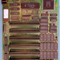 Колекционерска небългарска платка  процесор 8088 иса шина, снимка 1 - Колекции - 42803100