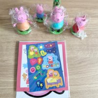 4 играчки фигурки на прасенцето Пепа Peppa pig + Изкуство и занаяти, снимка 9 - Други - 42121460