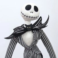 50см! Плюшена играчка Jack Skellington - Кошмарът преди Коледа (The Nightmare Before Christmas), снимка 1 - Плюшени играчки - 44246322