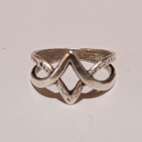 Сребърни пръстени за жени, снимка 8 - Пръстени - 43252663