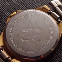 КРАСИВ МЪЖКИ ЧАСОВНИК BARCLAY QUARTZ WATER RESISTANT 30m. с ОРИГИНАЛНА ВЕРИЖКА 33289, снимка 6 - Мъжки - 38688743