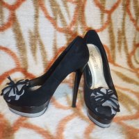 Дамски обувки на висок ток , снимка 1 - Дамски обувки на ток - 37781286
