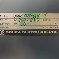 потенциометър OGURA CLUCH OPR 059HV-1, снимка 3 - Резервни части за машини - 37104397