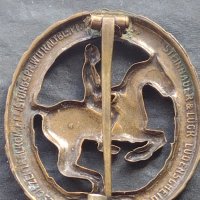 Стара рядка бронзова значка кокарда за КОЛЕКЦИОНЕРИ 39630, снимка 6 - Колекции - 42754563