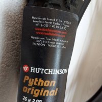 Продавам колела внос от Германия НОВИ оригинални гуми предна и задна HUTCHINSON PYTHON 26 х 2,00, снимка 4 - Части за велосипеди - 30462000