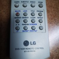 LG 6711R1P072A Original Remote Control for COMBO DVD/VHS Recorder , снимка 4 - Дистанционни - 31388294