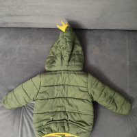 Детско зимно яке с качулка размер 6-9 месеца , снимка 6 - Детски якета и елеци - 42886834
