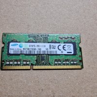 4GB Samsung 1600 MHZ DDR3L PC3L-12800S за лаптоп, снимка 1 - RAM памет - 39559472