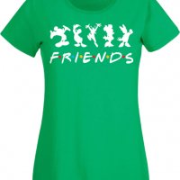 Дамска Тениска Mickey Friends,Изненада,Повод,Подарък,Празник, снимка 4 - Тениски - 37641962