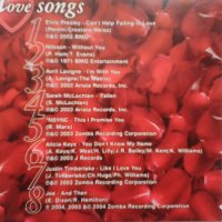 Диск с музика Love songs, снимка 2 - CD дискове - 29498115
