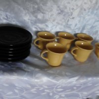 4 водни чаши и сервиз за кафе, снимка 2 - Чаши - 36721514