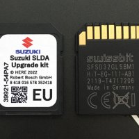 Оригинална Сд Карта 2022 Suzuki SLDA BOSCH Sd Card Europe Swift SX4 S-Cross Vitara Baleno Ignis, снимка 1 - Аксесоари и консумативи - 27759975