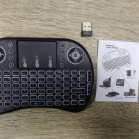 Безжична мини блутут клавиатура с тъчпад за PC, Android, Smart TV, TV box, снимка 4 - Друга електроника - 31339824