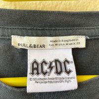 Мъжка тениска Pull&Bear AC/DC — M, снимка 6 - Тениски - 40458231